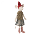 Maileg Christmas Mouse Girl - Medium