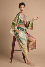 Load image into Gallery viewer, Powder UK Kimono Delicate Tropics - Sage

