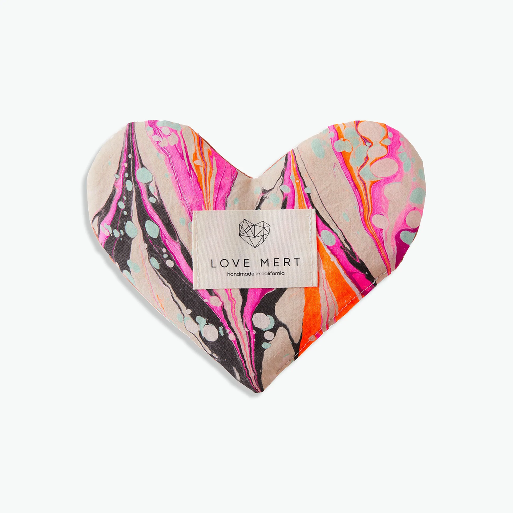 Love Mert - Marbled Eye Love Pillow - Electric