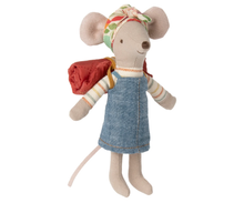 Load image into Gallery viewer, Maileg Hiker Mouse - Big sister
