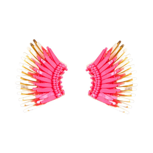 Mignonne Gavigan Mini Madeline Earrings - Neon Pink