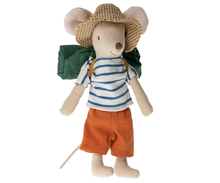 Load image into Gallery viewer, Maileg Hiker mouse - Big brother
