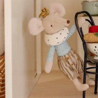 Maileg Prince Mouse Big Brother - Light Blue