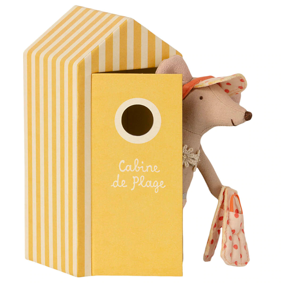 Maileg Beach mice - Big Sister in Cabin de Plage