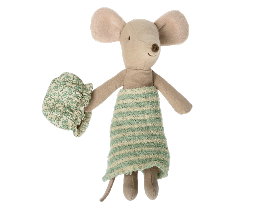 Maileg Wellness Mouse Big Sister - Blue