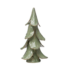 Load image into Gallery viewer, Handmade Stoneware Tree Mint Green Finish - Large
